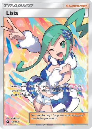 Lisia (Full Art) (164)/168 Ultra Rare Holofoil