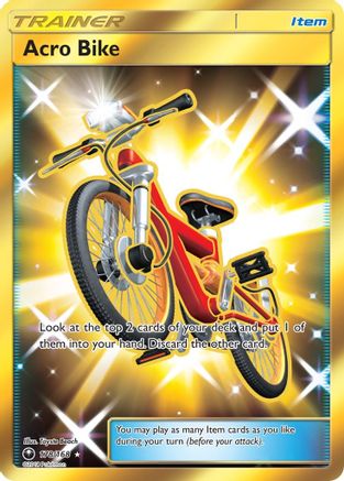 Acro Bike (Secret) (178)/168 Secret Rare Holofoil