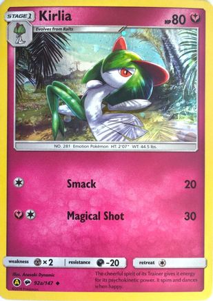 Kirlia - 92a/147 (92a)/147 Promo Holofoil