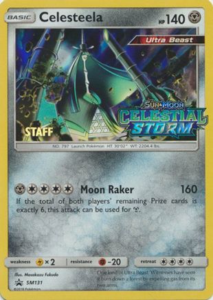 Celesteela - SM131 (Prerelease) [Staff] (SM131) Promo Holofoil