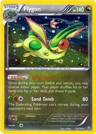 Flygon - 110/160 (Cosmos Holo) (110) Promo Holofoil