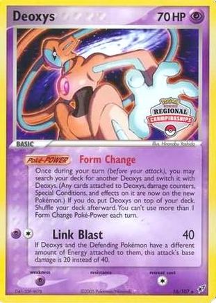 Deoxys - 16/107 (Regional Championships) (16) Promo