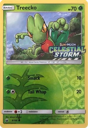 Treecko - 8/168 (Toys R Us) (8) Promo Reverse Holofoil