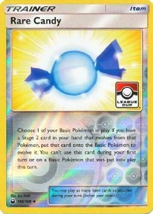 Rare Candy - 142/168 (League Cup) (142) Promo Reverse Holofoil