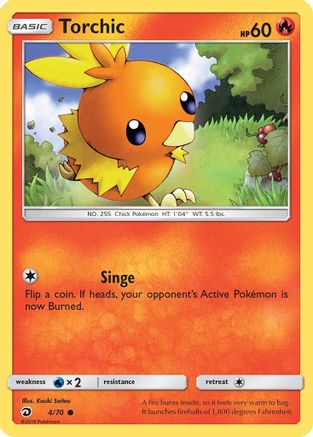 Torchic (4)/70 Common