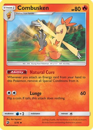 Combusken (5)/70 Uncommon