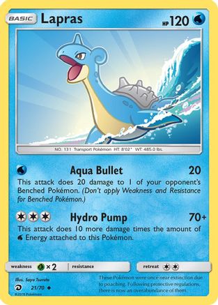Lapras (21)/70 Uncommon