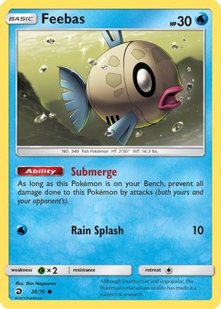 Feebas (28)/70 Common Reverse Holofoil