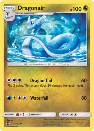 Dragonair (36)/70 Uncommon Reverse Holofoil