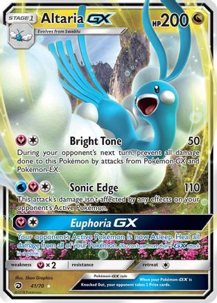 Altaria GX (41)/70 Ultra Rare Holofoil