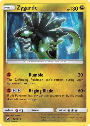 Zygarde (49)/70 Uncommon