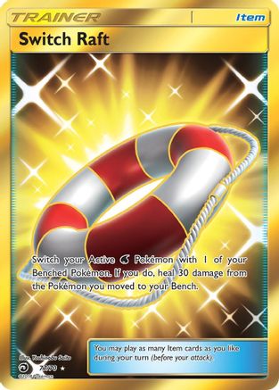 Switch Raft (Secret) (77)/70 Secret Rare Holofoil
