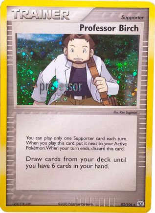 Professor Birch (2006) (82) Promo Holofoil