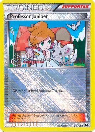 Professor Juniper - 98/108 (2013) (98) Promo Reverse Holofoil