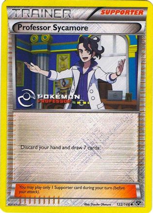 Professor Sycamore (2015) (122) Promo Reverse Holofoil
