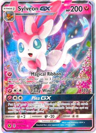 Sylveon GX - 92a/145 (92a)/145 Promo Holofoil