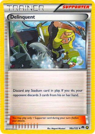 Delinquent - 98a/122 (98a)/122 Promo Holofoil