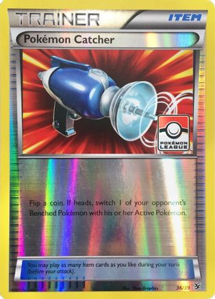 Pokemon Catcher - 36/39 (Pokemon League) (36) Promo Reverse Holofoil