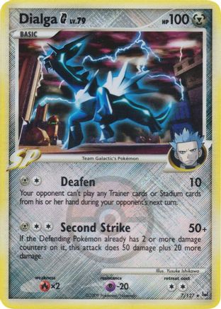 Dialga G - 7/127 (League Promo) (7) Promo Reverse Holofoil