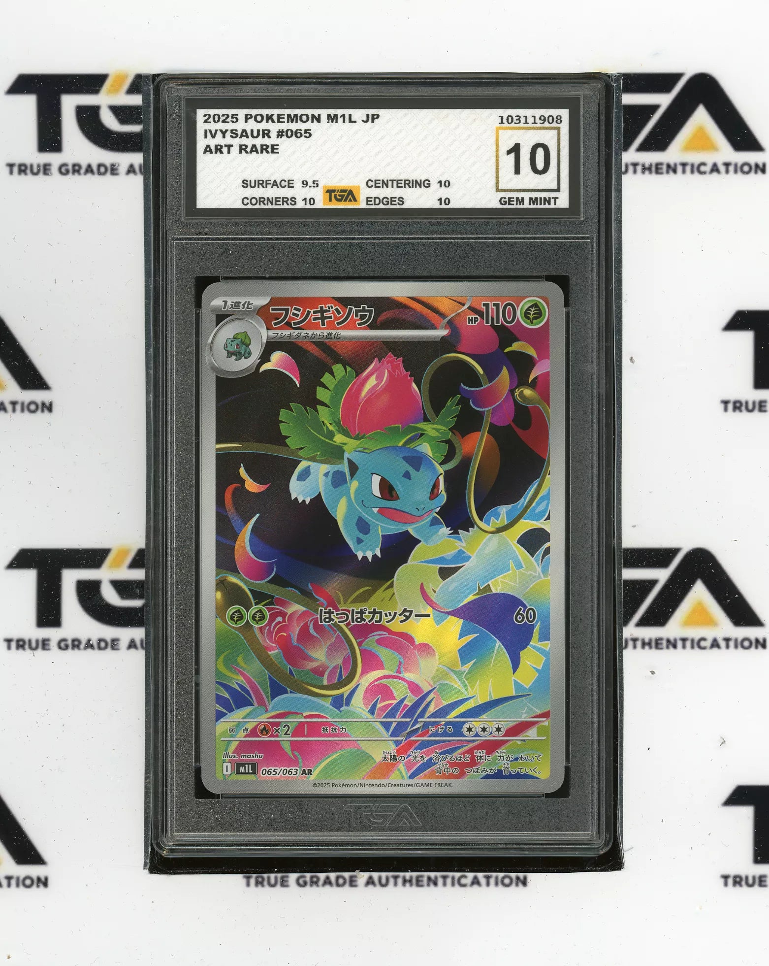 TGA 10 Ivysaur #65 M1L JPN IR Mega Brave