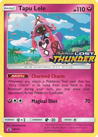 Tapu Lele - SM152 (Prerelease) (SM152)/248 Promo Holofoil