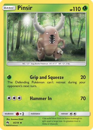 Pinsir (4)/214 Uncommon