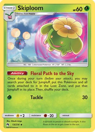 Skiploom (13)/214 Uncommon