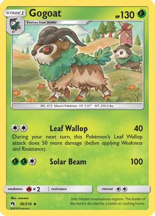 Gogoat (36)/214 Uncommon