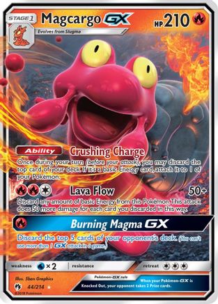 Magcargo GX (44)/214 Ultra Rare Holofoil