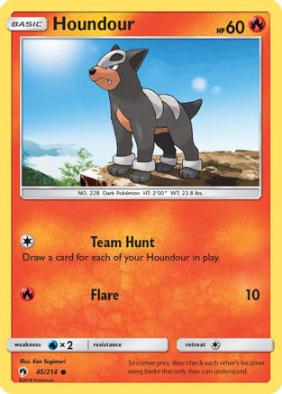 Houndour (45)/214 Common