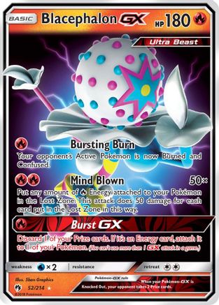 Blacephalon GX (52)/214 Ultra Rare Holofoil