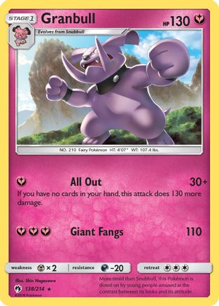 Granbull (138)/214 Rare