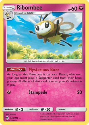Ribombee (146)/214 Rare
