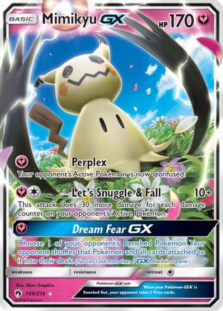 Mimikyu GX (149)/214 Ultra Rare Holofoil