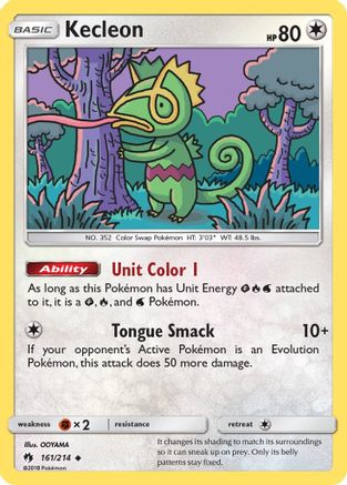 Kecleon (161) (161)/214 Uncommon