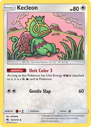 Kecleon (162) (162)/214 Uncommon