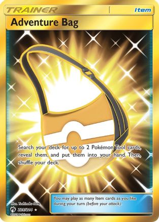 Adventure Bag (Secret) (228)/214 Secret Rare Holofoil