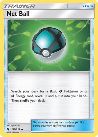 Net Ball (187)/214 Uncommon Reverse Holofoil