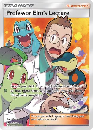 Professor Elm's Lecture (Full Art) (213)/214 Ultra Rare Holofoil