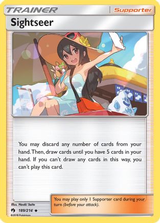 Sightseer (189)/214 Uncommon Reverse Holofoil