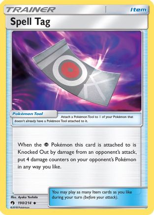 Spell Tag (190)/214 Uncommon Reverse Holofoil