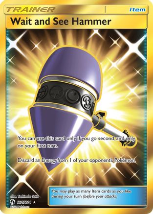 Wait and See Hammer (Secret) (236)/214 Secret Rare Holofoil