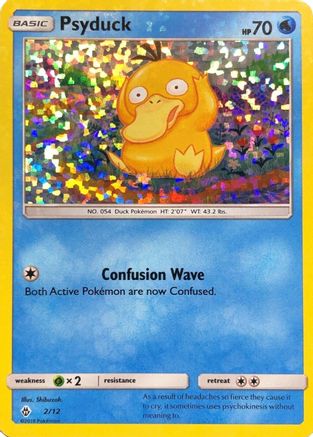 Psyduck - 2/12 (2)/12 Promo Holofoil