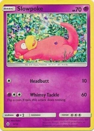 Slowpoke - 5/12 (5)/12 Promo Holofoil