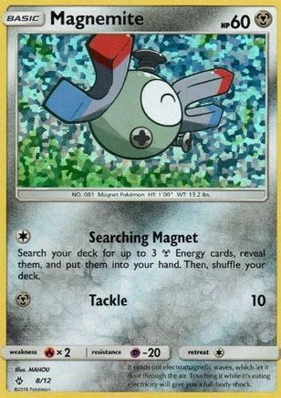 Magnemite - 8/12 (8)/12 Promo Holofoil