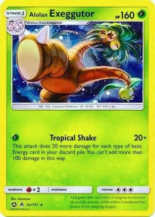 Alolan Exeggutor - 2a/131 (2a)/131 Promo Holofoil