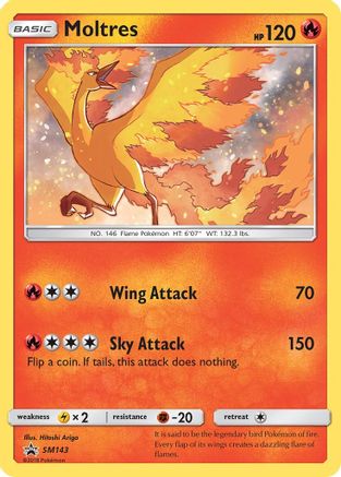 Moltres - SM143 (SM143)/248 Promo Holofoil