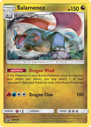 Salamence - SM140 (SM140)/248 Promo Holofoil
