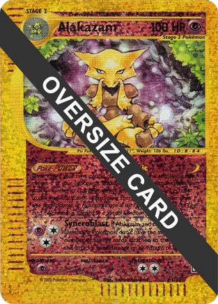 Alakazam - 1/12 (Box Topper) (1) Promo Reverse Holofoil