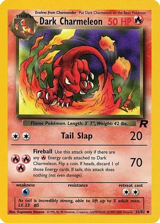 Dark Charmeleon [W Stamped] (32) Promo